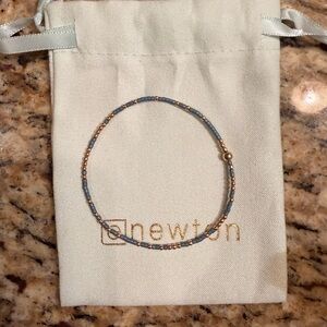 Enewton Hope Unwritten Blue and Gold Bracelet